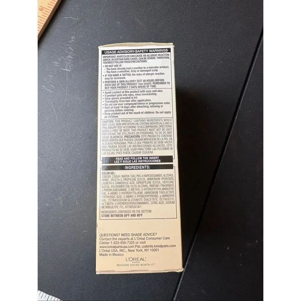 L’Oréal Paris Excellence Creme Hair Color 8½A Medium Light Ash Blonde